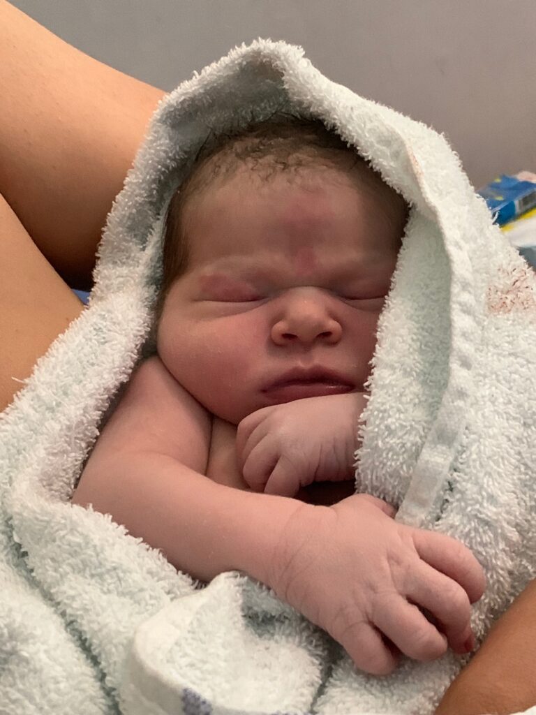 Szüléstörténet 109, Ráhel baba