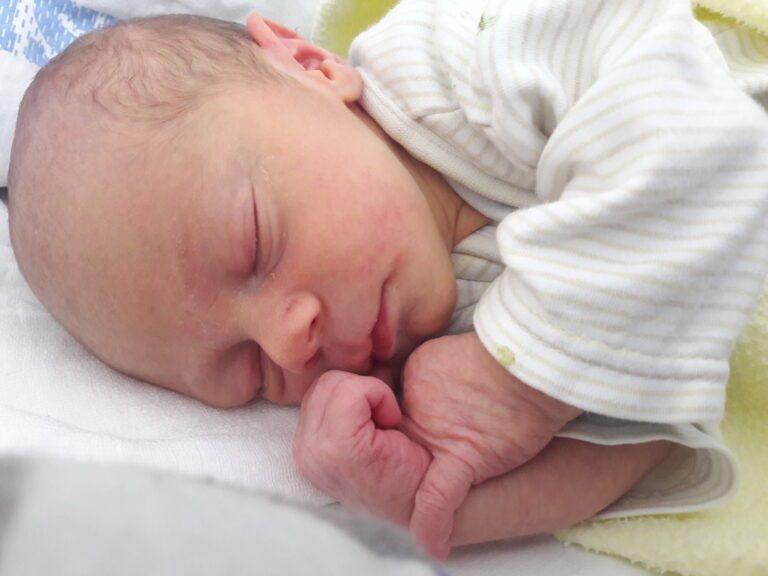 Szüléstörténet 129, Edvin baba