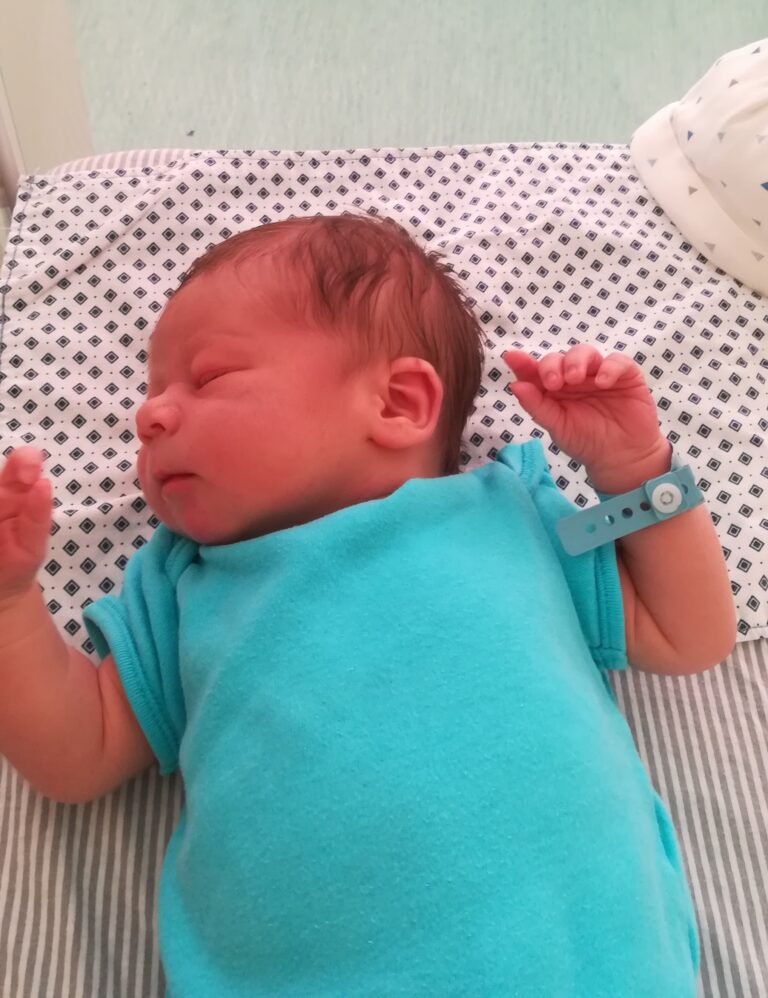 Szüléstörténet 150, Márk baba