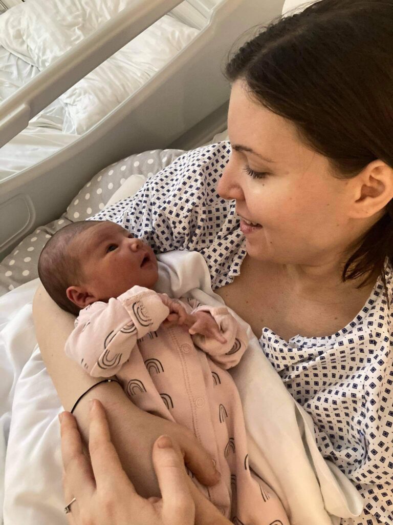 Szüléstörténet 158, Izabella Róza baba