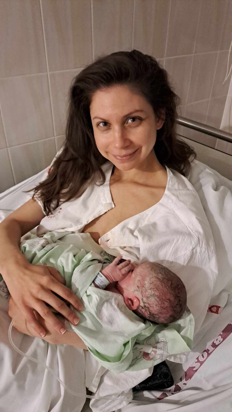 Szüléstörténet 224, Áron baba